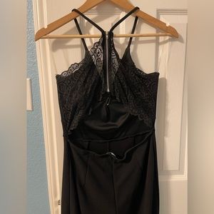 Charlotte Russe Jumpsuit - Black